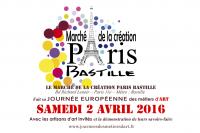 Marché de la Création Bastille Journées Européennes des Métiers d'Art , Marie-Lucie SCIARLI Association Initiatives Solidaires